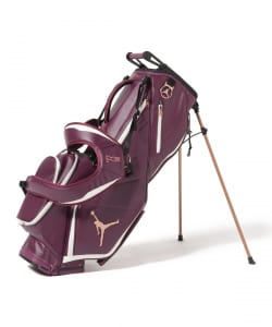 JORDAN BRAND / フェイドアウェイ プレミアム スタンド キャディバッグ ボルドー／セイル／メタリックゴールド