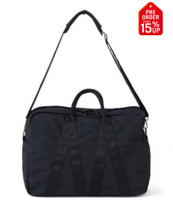 【+15%ポイントUP】B.G.THREE / ストラップ ボストンバッグ