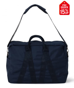 【+15%ポイントUP】B.G.THREE / ストラップ ボストンバッグ