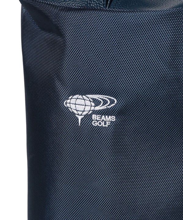 BEAMS GOLF（ビームス ゴルフ）スクリプトロゴ ネイビー キャディ