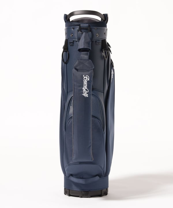 BEAMS GOLF（ビームス ゴルフ）スクリプトロゴ ネイビー キャディ