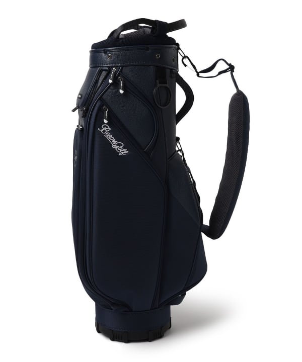 BEAMS GOLF（ビームス ゴルフ）スクリプトロゴ ネイビー キャディ