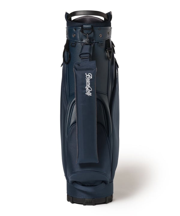 BEAMS GOLF（ビームス ゴルフ）スクリプトロゴ ネイビー キャディ