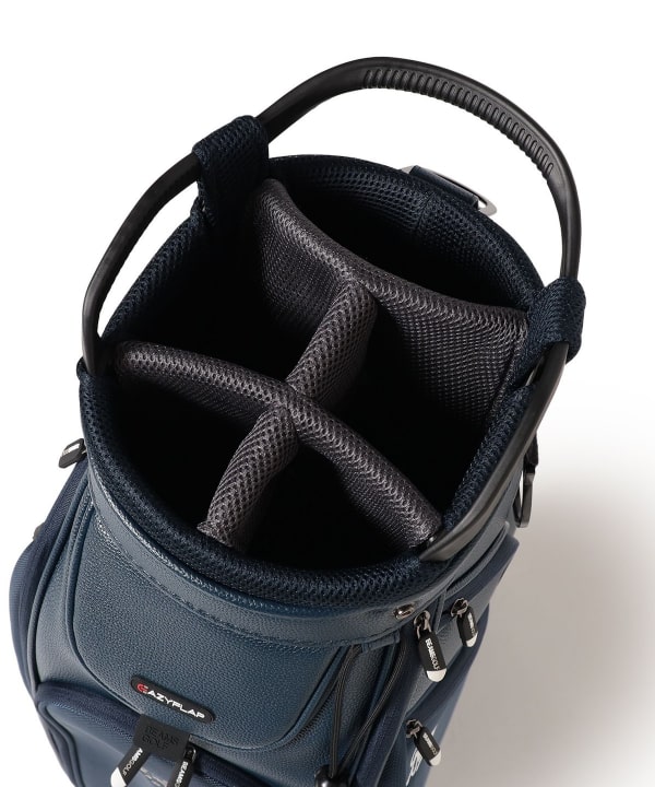 BEAMS GOLF（ビームス ゴルフ）スクリプトロゴ ネイビー キャディ