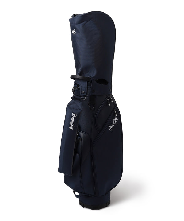 BEAMS GOLF（ビームス ゴルフ）スクリプトロゴ ネイビー キャディ