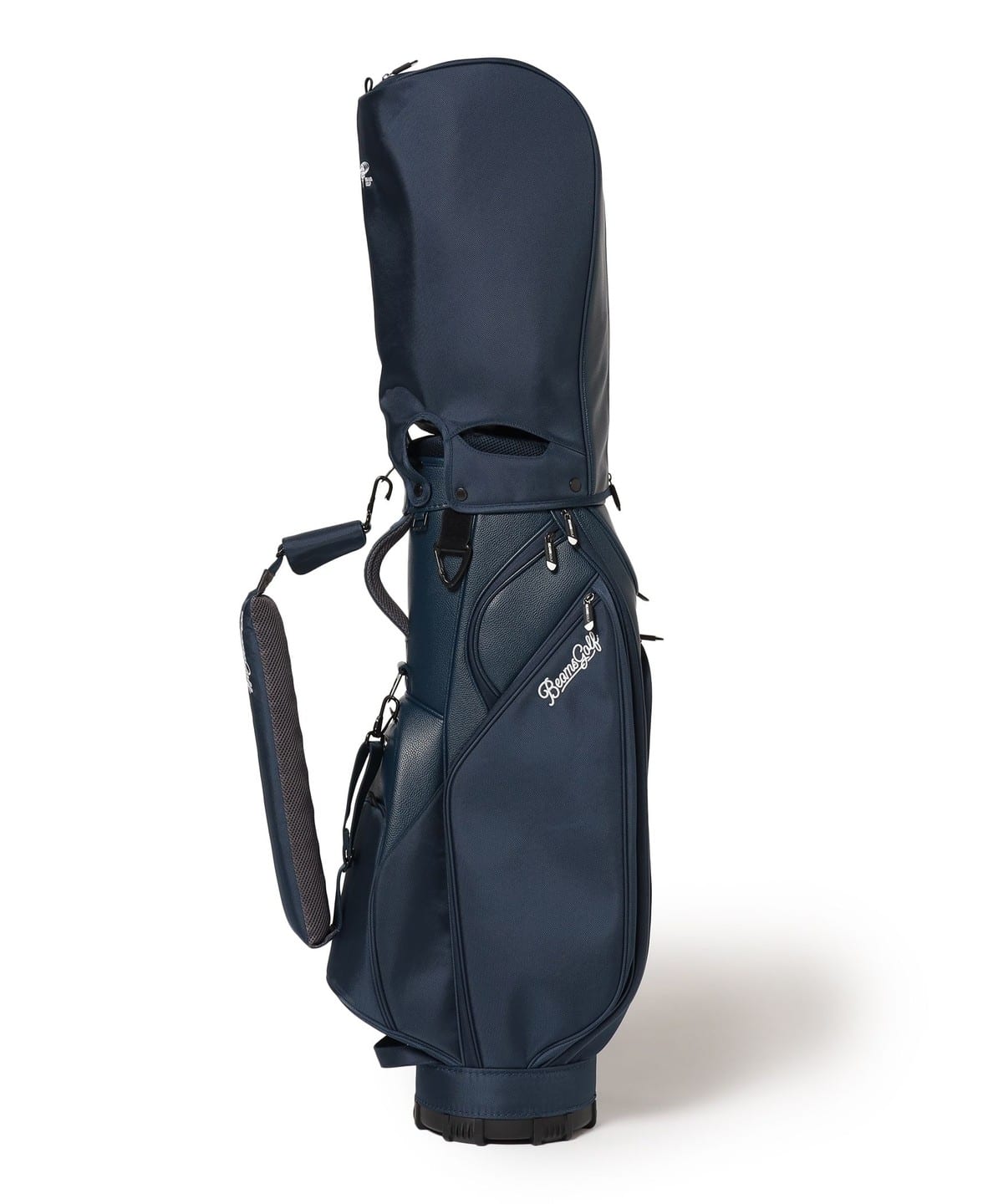 BEAMS GOLF（ビームス ゴルフ）スクリプトロゴ ネイビー キャディ
