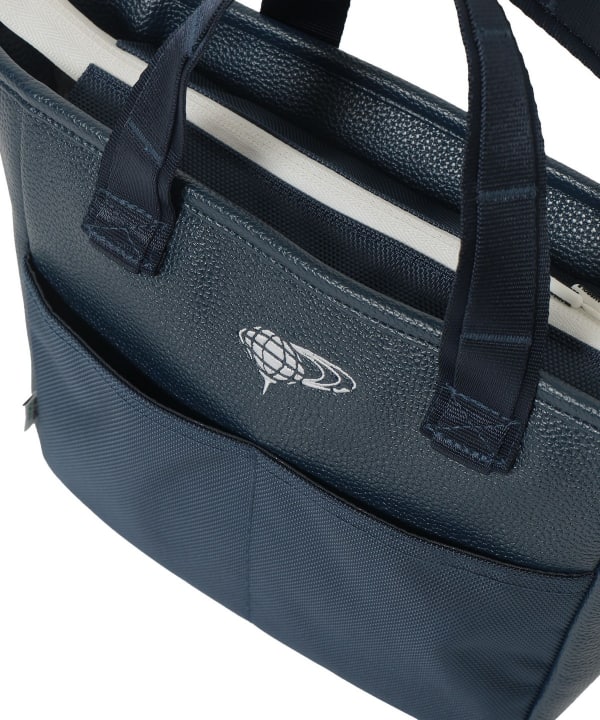 BEAMS GOLF（ビームス ゴルフ）スクリプトロゴ ネイビー カートバッグ