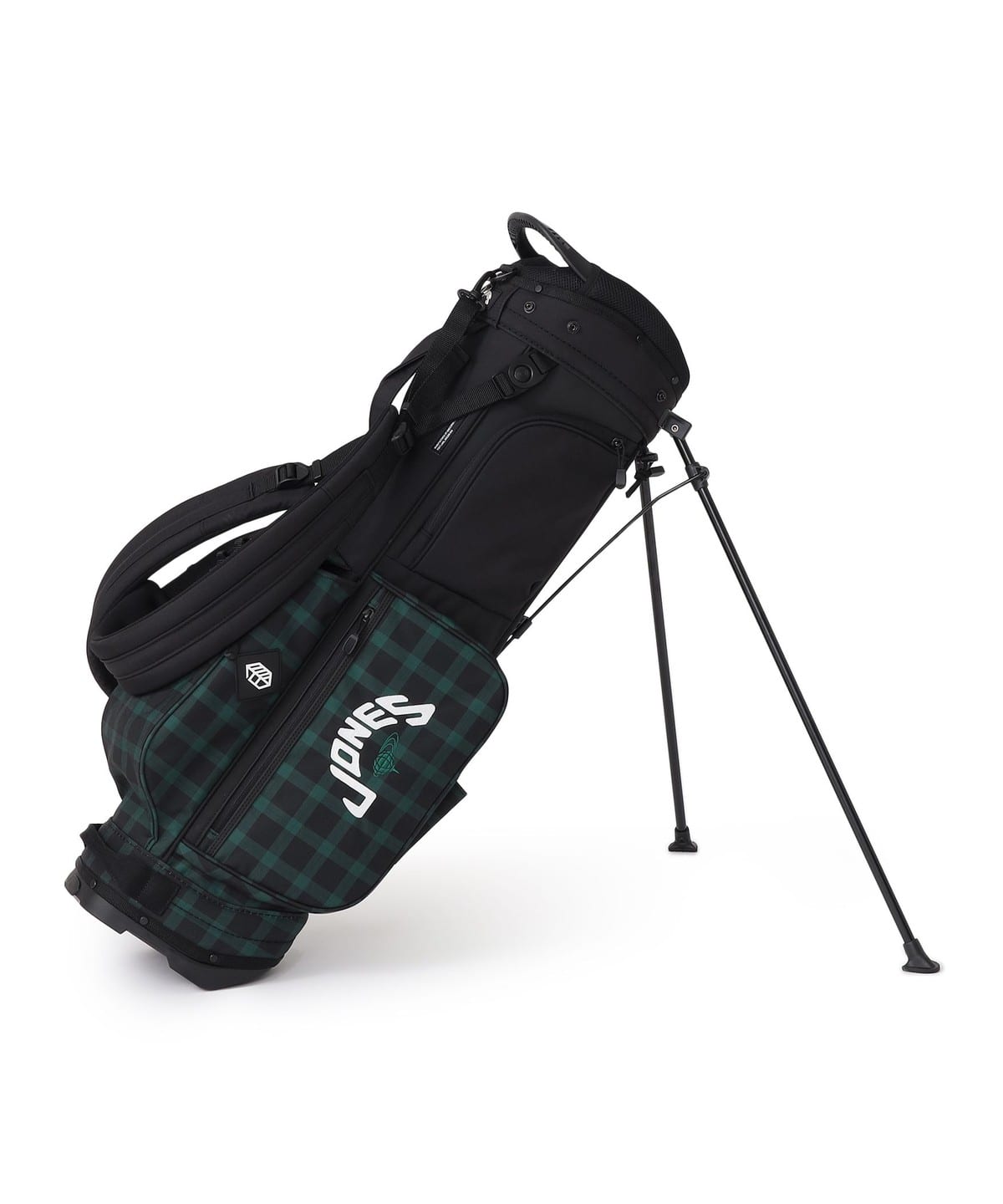 BEAMS GOLF ブラック ゴルフバッグ BEAMS GOLF ゴルフ ブラックウォッチ スタンド キャディバッグ