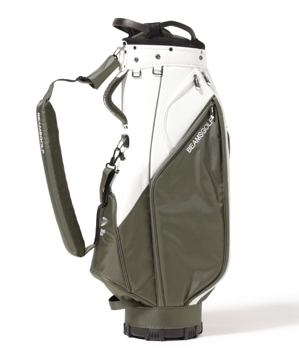 BEAMS GOLF（ビームス ゴルフ）バイカラー エイトハーフ キャディ