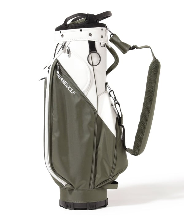 BEAMS GOLF（ビームス ゴルフ）バイカラー エイトハーフ キャディ