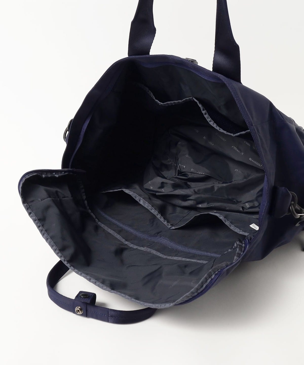 BEAMS GOLF（ビームス ゴルフ）NSG-NYLON OX ボストンバッグ ネイビー