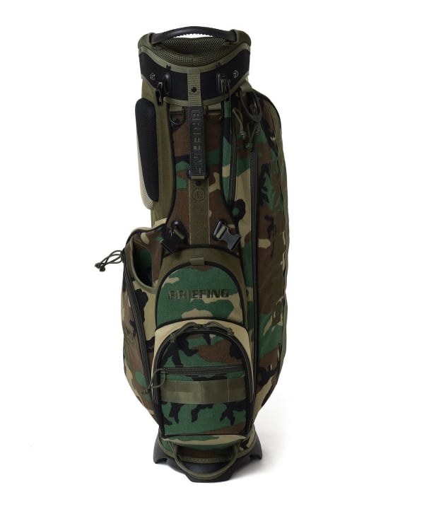 【別注】BRIEFING / WOODLAND CAMOUFLAGE キャディバッグ