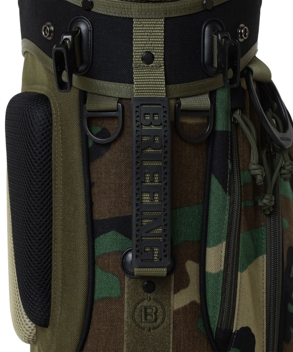 【別注】BRIEFING / WOODLAND CAMOUFLAGE キャディバッグ
