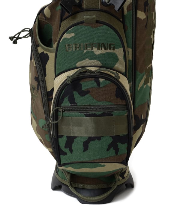 【別注】BRIEFING / WOODLAND CAMOUFLAGE キャディバッグ