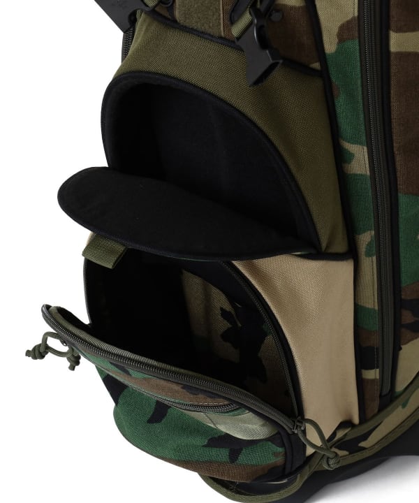 【別注】BRIEFING / WOODLAND CAMOUFLAGE キャディバッグ