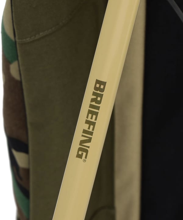 【別注】BRIEFING / WOODLAND CAMOUFLAGE キャディバッグ