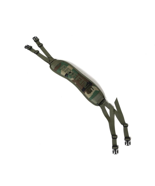 【別注】BRIEFING / WOODLAND CAMOUFLAGE キャディバッグ
