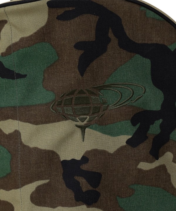 【別注】BRIEFING / WOODLAND CAMOUFLAGE キャディバッグ