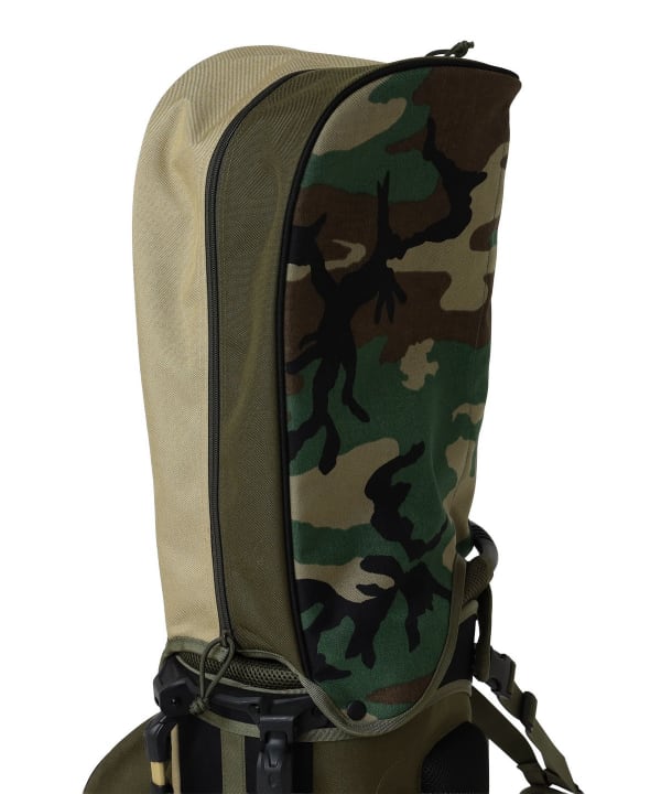 【別注】BRIEFING / WOODLAND CAMOUFLAGE キャディバッグ