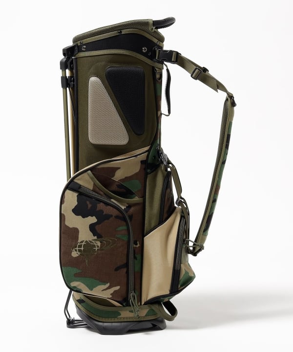 【別注】BRIEFING / WOODLAND CAMOUFLAGE キャディバッグ