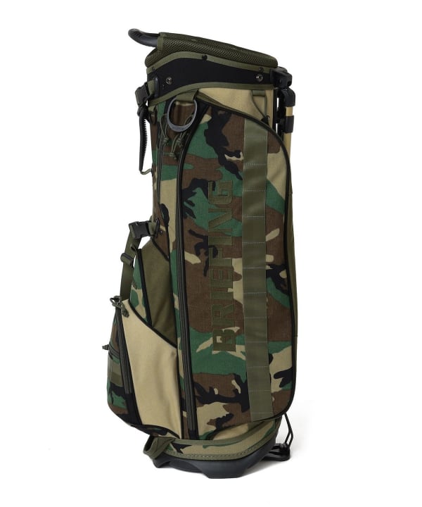 【別注】BRIEFING / WOODLAND CAMOUFLAGE キャディバッグ