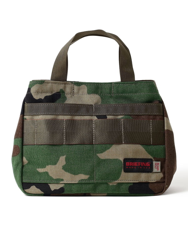 【別注】BRIEFING / WOODLAND CAMOUFLAGE カートバッグ