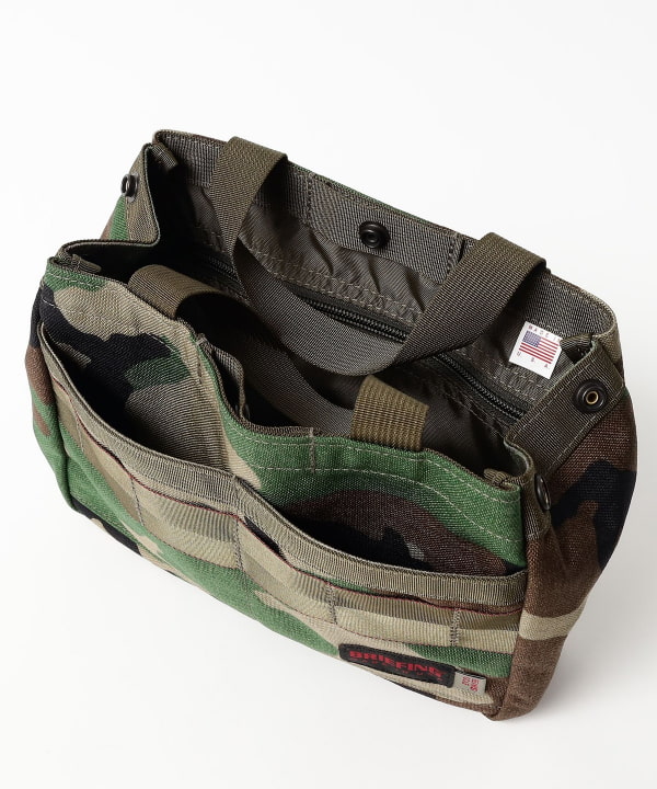 【別注】BRIEFING / WOODLAND CAMOUFLAGE カートバッグ