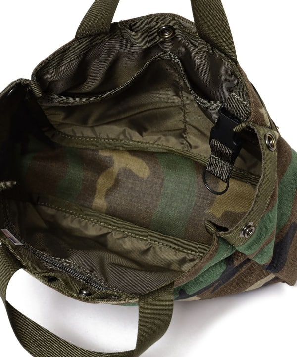 【別注】BRIEFING / WOODLAND CAMOUFLAGE カートバッグ