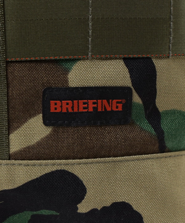 【別注】BRIEFING / WOODLAND CAMOUFLAGE トートバッグ