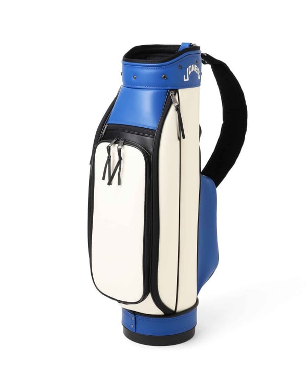 [Special order] JONES Sports / RIDER BLUE Golf Bag - The vertical pocket section will be BLACK