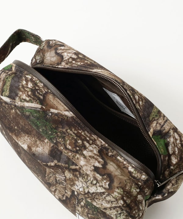 Herschel Supply / Real Tree トラベルキット ポーチ