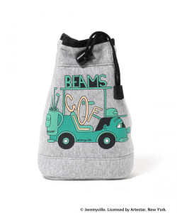 Jeremyville × BEAMS GOLF / 別注 ゴルフ ポーチ