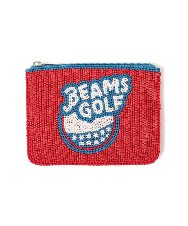 BEAMS GOLF（ビームス ゴルフ）ビーズ ポーチ.（財布・小物
