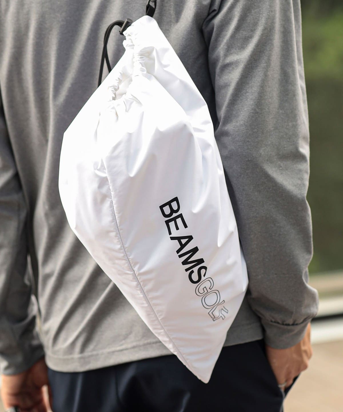 BEAMS GOLF（ビームス ゴルフ）撥水 マルチ巾着バッグ（バッグ その他