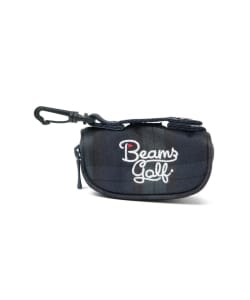 ▲BEAMS GOLF / ボールケース ブラックウォッチ