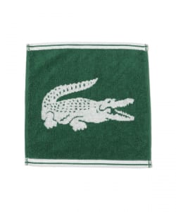LACOSTE / ワニロゴ ジャカード ハンカチタオル