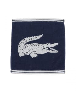 LACOSTE / ワニロゴ ジャカード ハンカチタオル