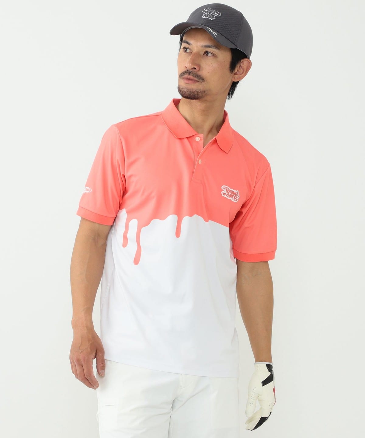 BEAMS GOLF BEAMS GOLF Outlet] <UNISEX> BEAMS GOLF ORANGE LABEL