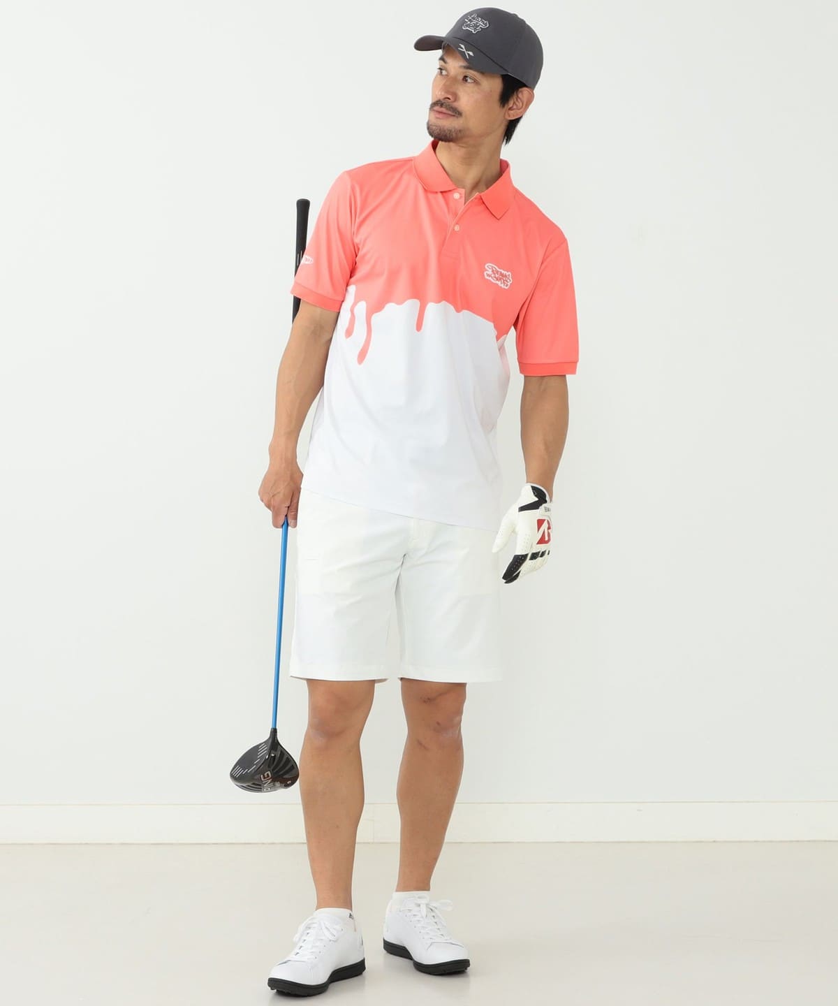 [Outlet] <UNISEX> BEAMS GOLF ORANGE LABEL / LIXTICK drip