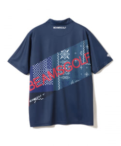 BEAMS GOLF ORANGE LABEL / 男裝 領巾花紋 POLO衫