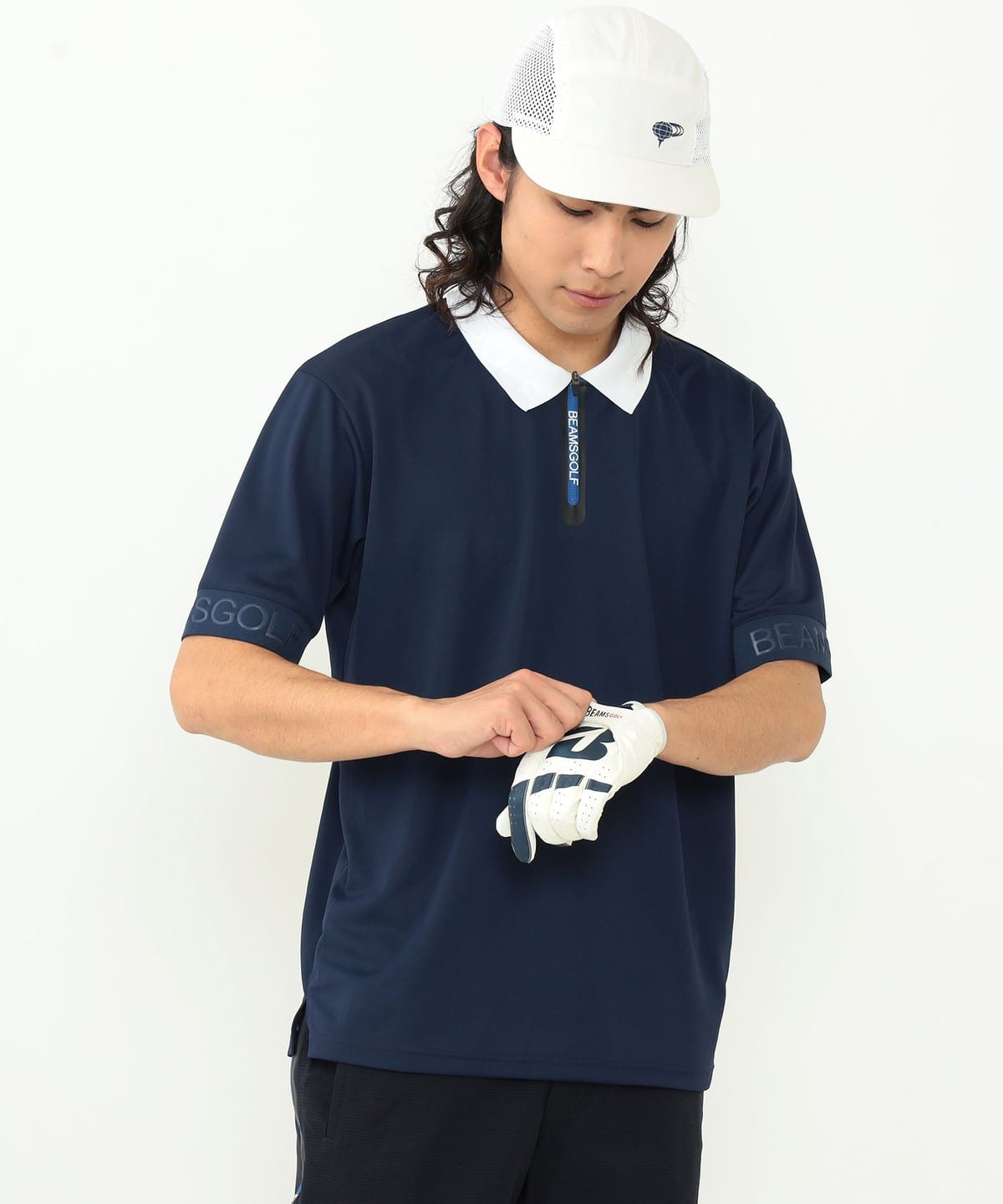 【試着のみ】ビームスゴルフXLサイズポロシャツ
