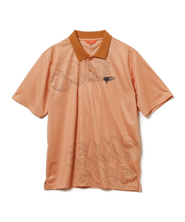新品未使用 ビームスゴルフ　BEAMS GOLF ポロシャツ サイズS オレンジ
