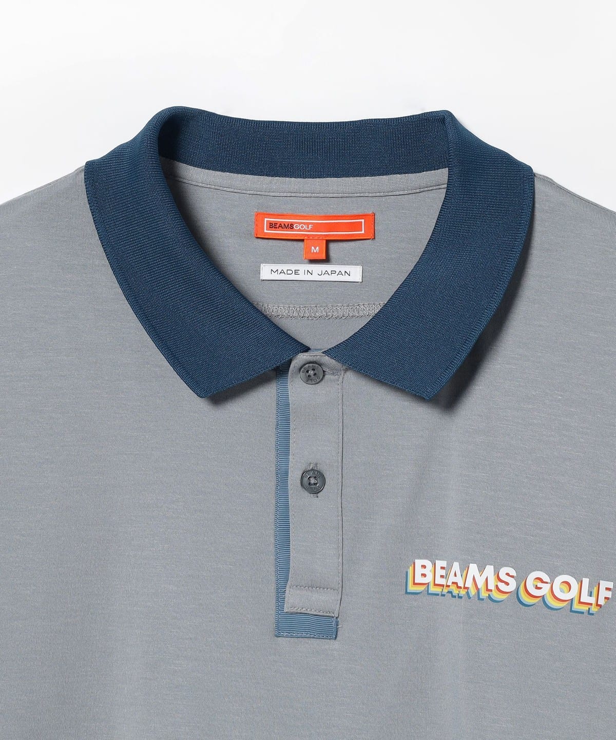 BEAMS GOLF（ビームス ゴルフ）BEAMS GOLF ORANGE LABEL グラデーションロゴ フロントテープポロシャツ（シャツ・ブラウス  ポロシャツ）通販｜BEAMS