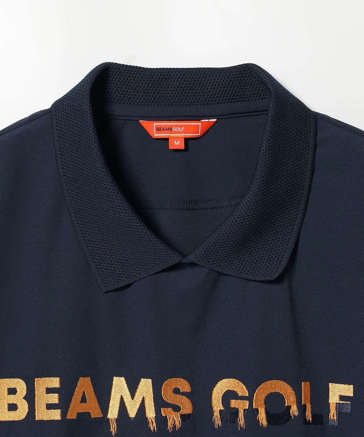 激安販壳店舗 Mercedes-Benz × BEAMS GOLF スクリプトロゴ ポロシャツ