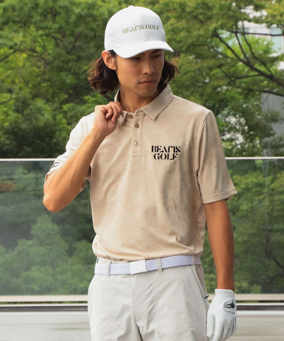 購入価格は17000円ほどBEAMS golf メンズゴルフウェアポロシャツXL