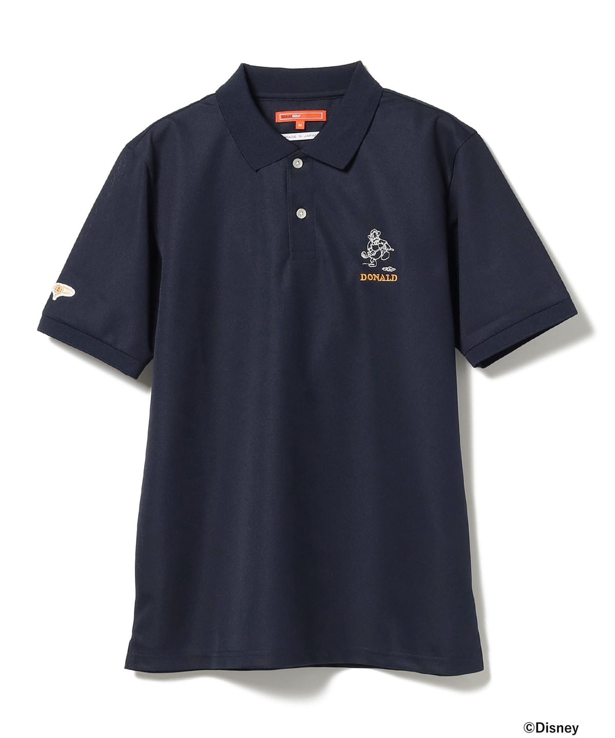 [Outlet] <MEN> BEAMS GOLF ORANGE LABEL / Disney polo shirt