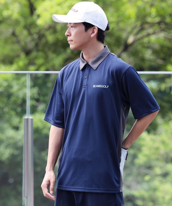 BEAMS GOLF（ビームス ゴルフ）ORANGE LABEL / バイカラー 切り替え ストレッチポロシャツ（シャツ・ブラウス  ポロシャツ）通販｜BEAMS