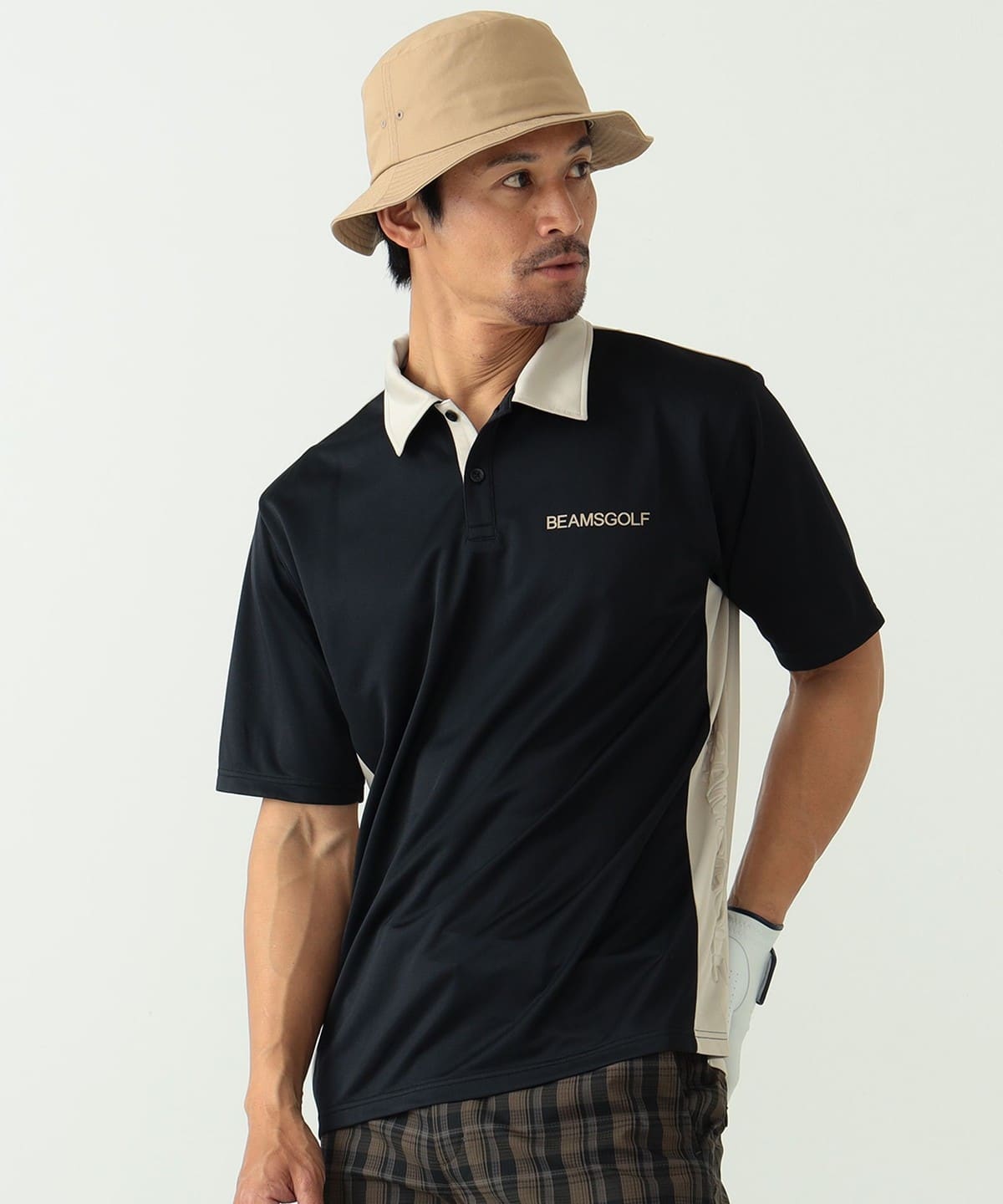 BEAMS GOLF（ビームス ゴルフ）ORANGE LABEL / バイカラー 切り替え ストレッチポロシャツ（シャツ・ブラウス ポロシャツ ）通販｜BEAMS