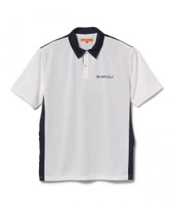 〈MEN〉BEAMS GOLF ORANGE LABEL / 男裝 雙色 拼接 彈性 POLO衫