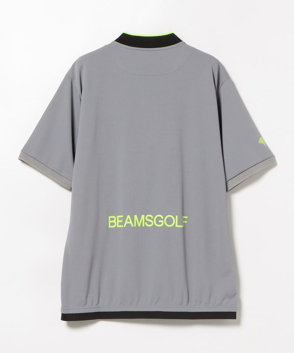 BEAMS GOLF（ビームス ゴルフ）ORANGE LABEL / ブレードカラー ハーフジップ ニットポロシャツ（シャツ・ブラウス ポロシャツ ）通販｜BEAMS